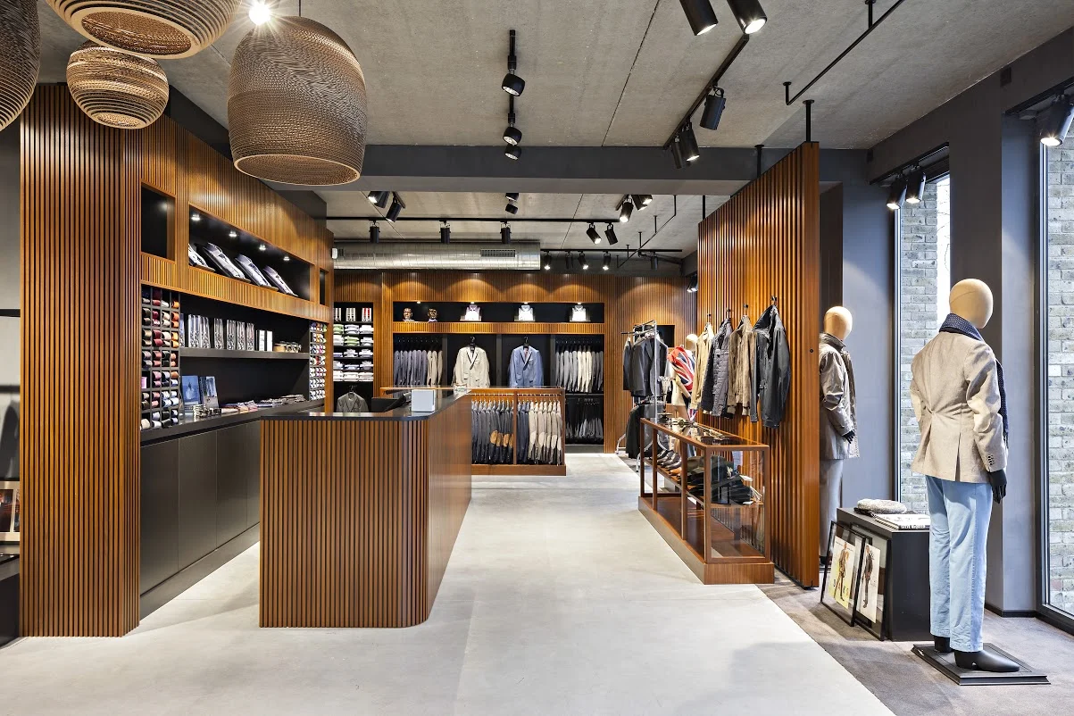 Betonvloer in de winkel aan de Kempische Kaai in Hasselt