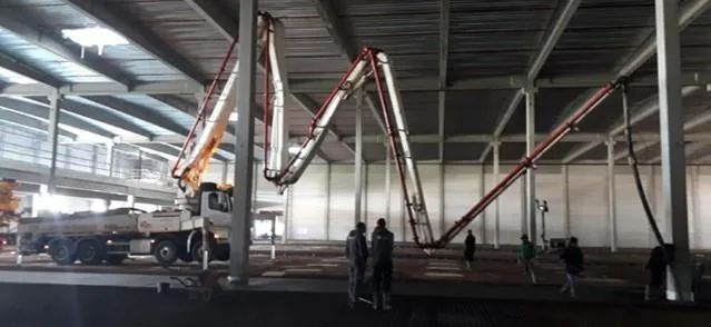 Een betonpomp nodig?