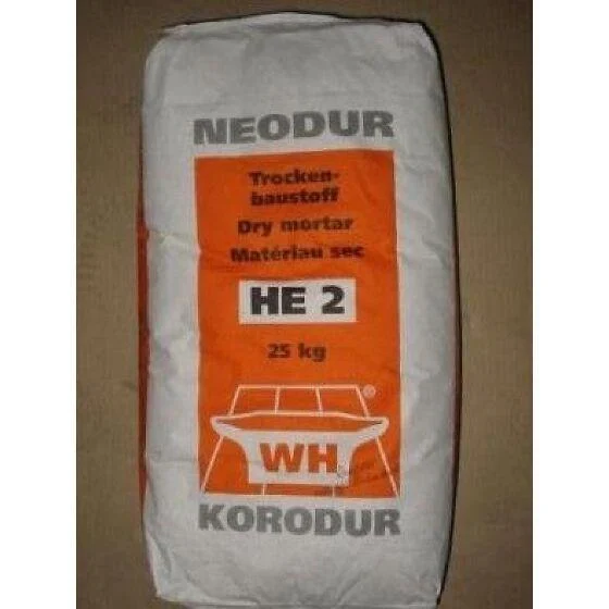 Verpakking Neodur HE 2 droog slijtlaagmengsel