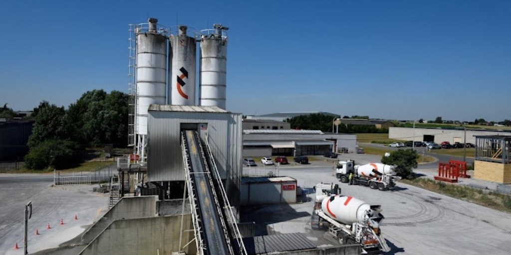 Holcim Beton, betoncentrale in Gembloux