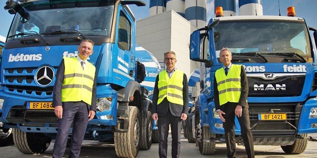 Bétons Feidt, betoncentrale in Bastogne