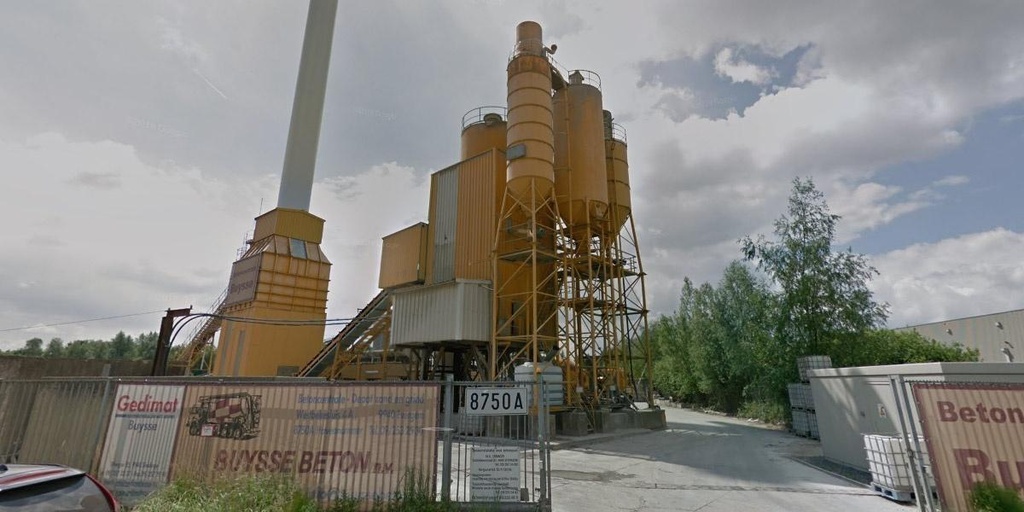 Buysse Beton, betoncentrale in Evergem