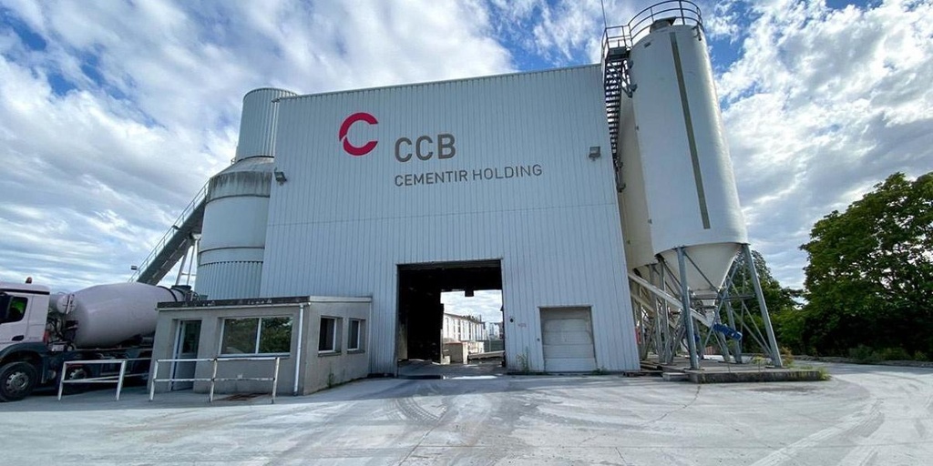 CCB, betoncentrale in Gaurain-Ramecroix