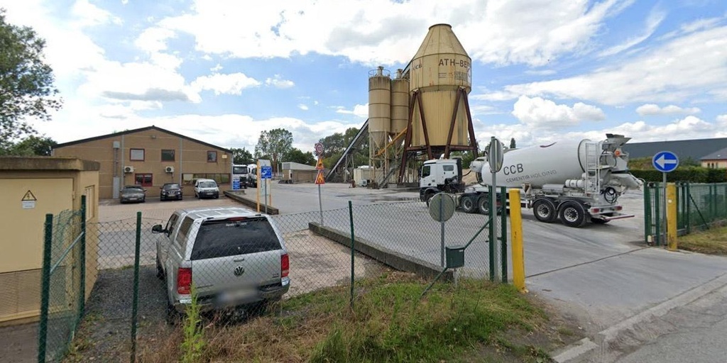 CCB – betoncentrale in Ghislenghien