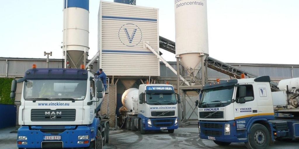 Germain Vinckier – betoncentrale in Diksmuide