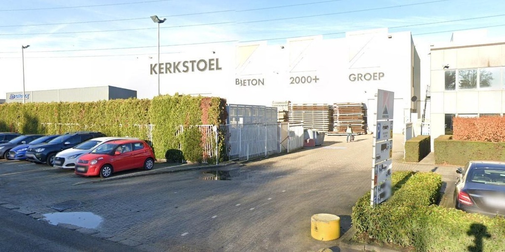 Kerkstoel Beton, betoncentrale in Grobbendonk