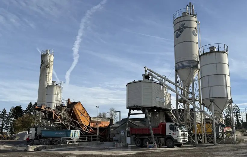 Pirlot Béton, betoncentrale in Virelles