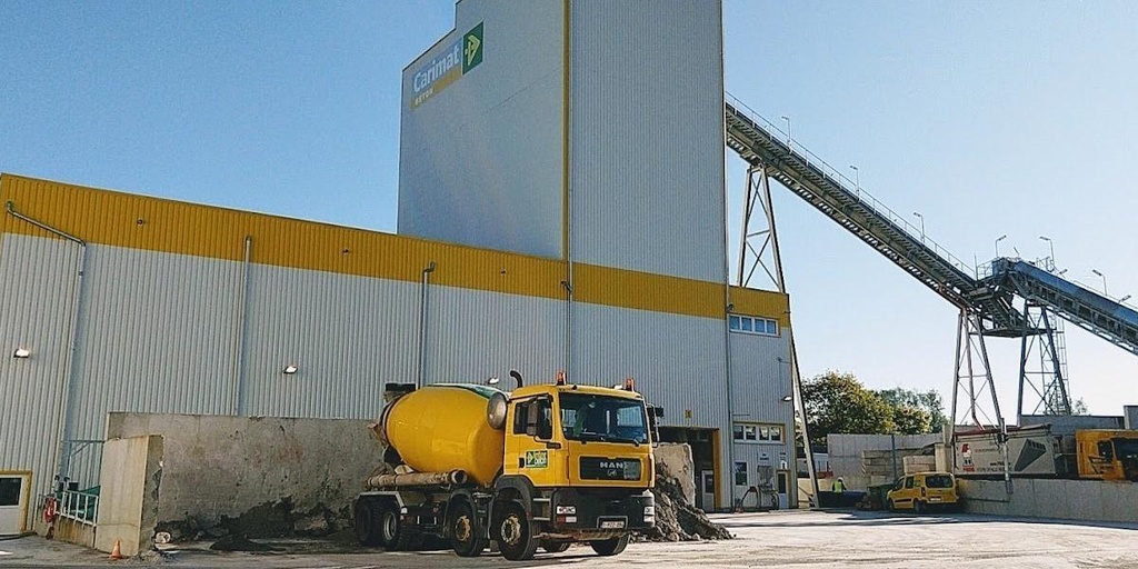 Heidelberg Materials, betoncentrale in Braine-le-Château