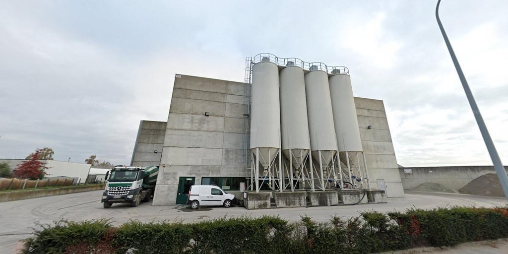Declercq Stortbeton, betoncentrale in Tielt